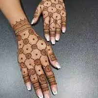 simple mehndi design image